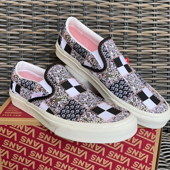 Vans Classic Slip-On Patchwork Floral MENS - Picture 6 of 16